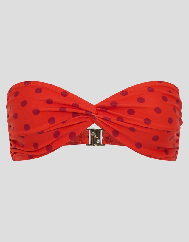 Vacay Swimwear - Positano Top Chilli Polka