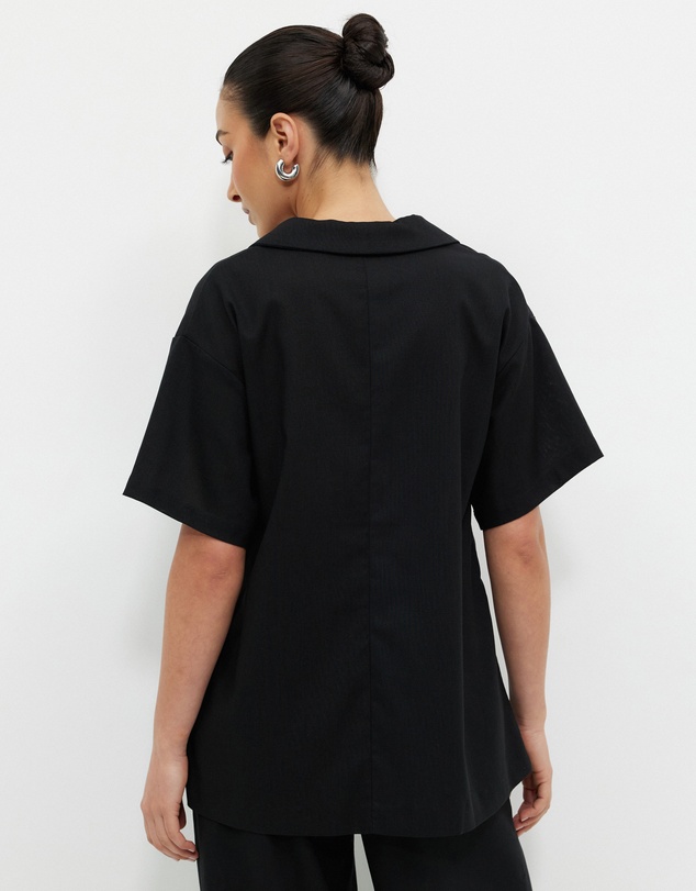 Calli - Karina Oversized Collared Shirt
