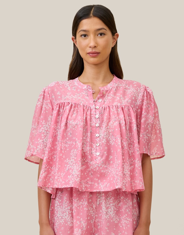 Papinelle - Cheri Blossom Gathered Top