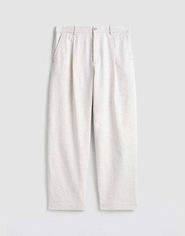 COS - Pleated Relaxed-Fit Wide-Leg Denim Trousers