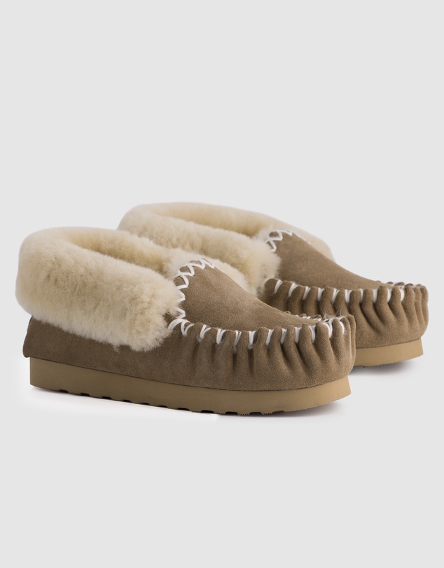 AusWooli Ugg Boots - Waterloo Hand Stitched Sheepskin Moccasin