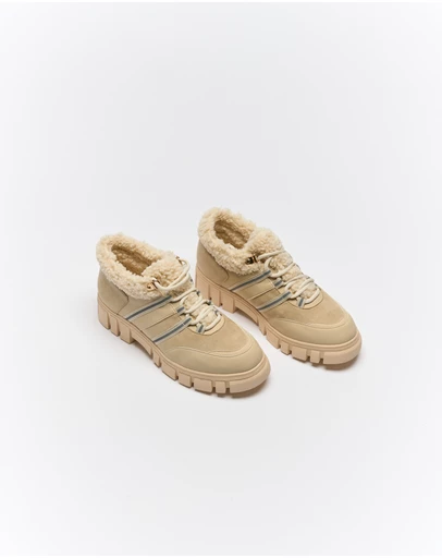 Walnut Melbourne - Naomi Sherpa Boot
