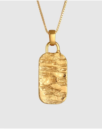 Kuzzoi - ICONIC EXCLUSIVE - Classic Box Chain Necklace in Gold-Plated 925 Sterling Silver