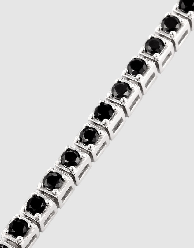 Kuzzoi - ICONIC EXCLUSIVE - Zirconia Tennis Bracelet in 925 Sterling Silver
