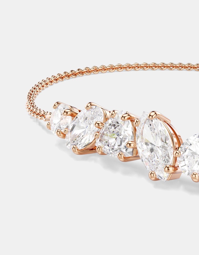 Swarovski - Mesmera:Bracelet White/Ros