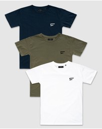 First Division - 3-Pack Performance Crest Tee