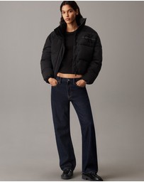 Calvin Klein Jeans - Relaxed Chenille Logo Puffer Jacket