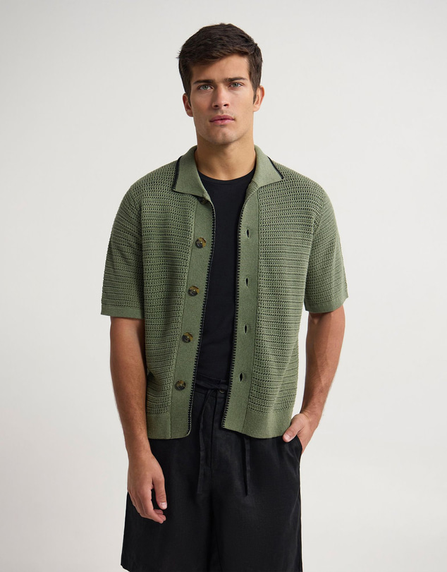 Oxford - Silas Button Up Knit