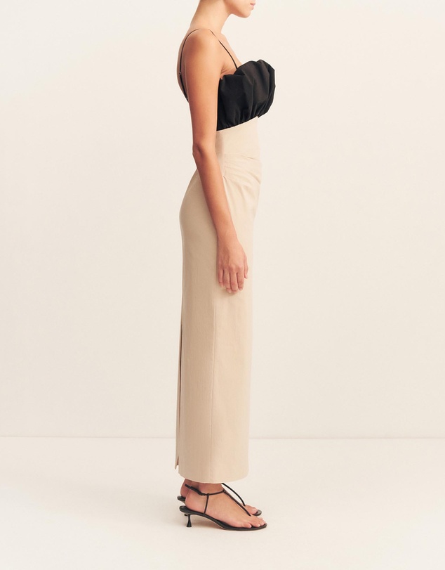 Shona Joy - Campbell Bubble Bodice Midi Dress