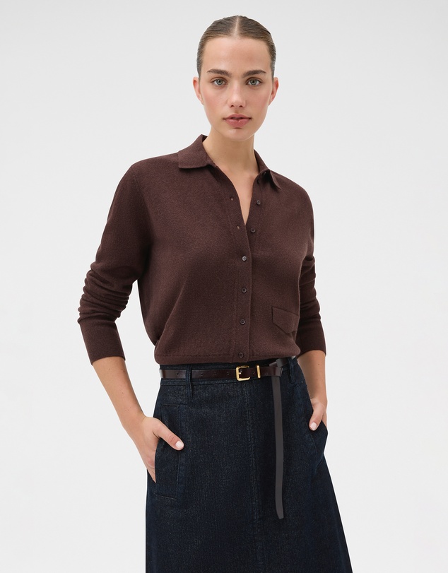 Oroton - Collar Cardigan