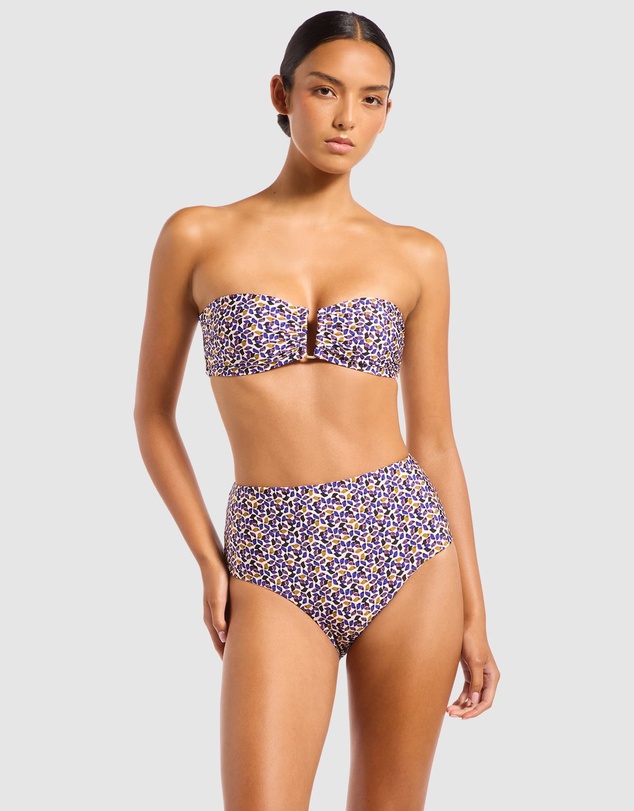JETS - Kaleidoscope High Waist Bikini Bottom