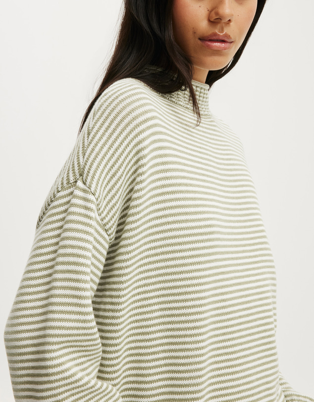 Cotton On - Mila Mock Neck Sweater