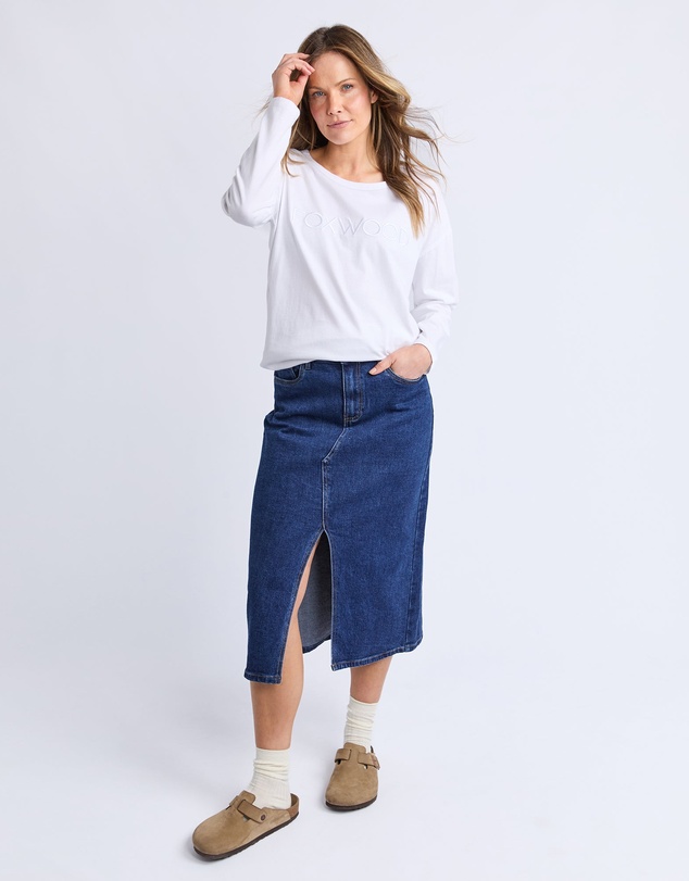 Foxwood - Standard Long Sleeve White