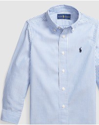 Polo Ralph Lauren - Slim Striped Oxford Shirt - Kids