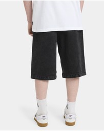 Volcom - Boys 8 to 16 Freazy Loose Denim Shorts