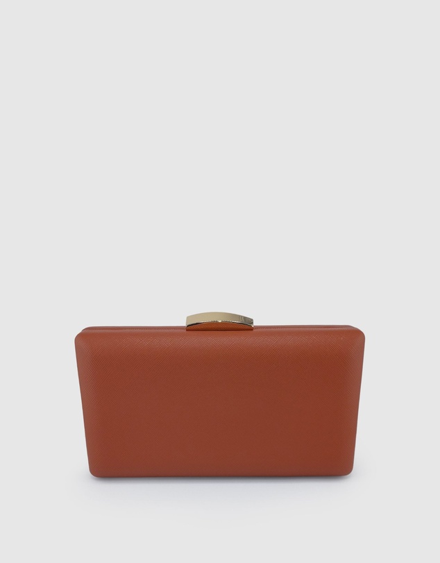 Izoa - Bianca PU Leather Clutch