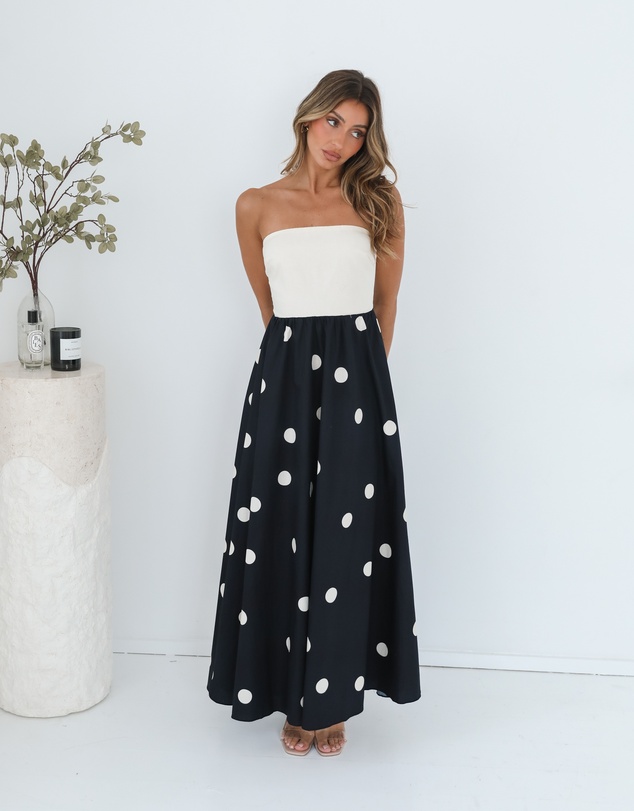 Esther & Co - Orivelle Dress - Multi Spot