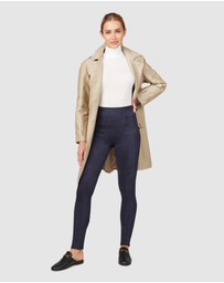 Spanx - Faux Suede-Faux Suede Leggings