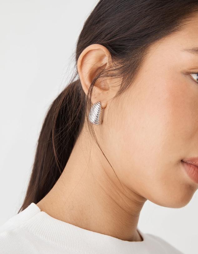 Forcast - Nora Ribbed Earrings