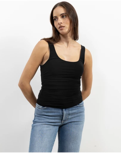 Atmos&Here - Skye Scoop Neck Mesh Tank