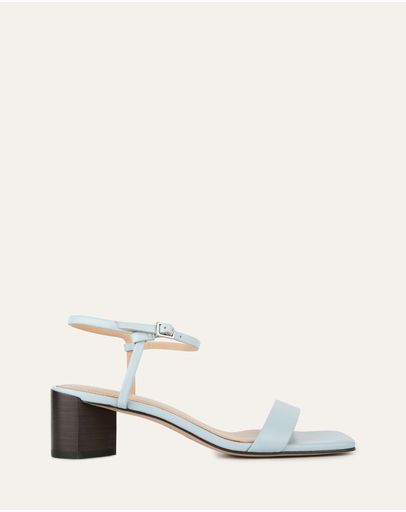 DUSTY BLUE LEATHER