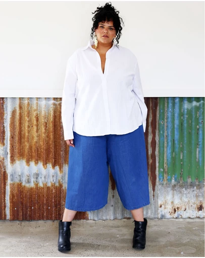 Hope & Harvest - Wide Leg Cropped Chelsea Pants