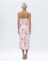 JUSTIN TONG - Jessica Beaded Midi Dress