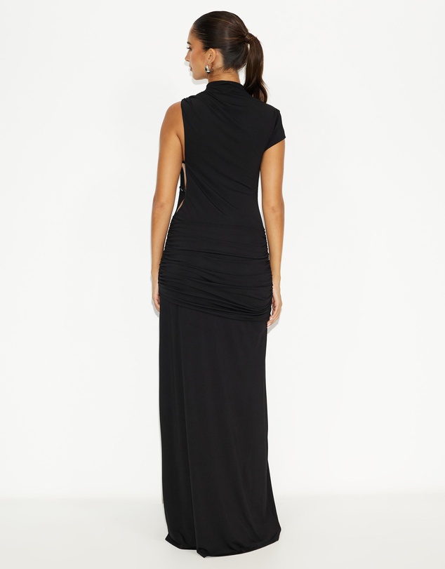 Dazie - Muse Asymmetric Maxi Dress