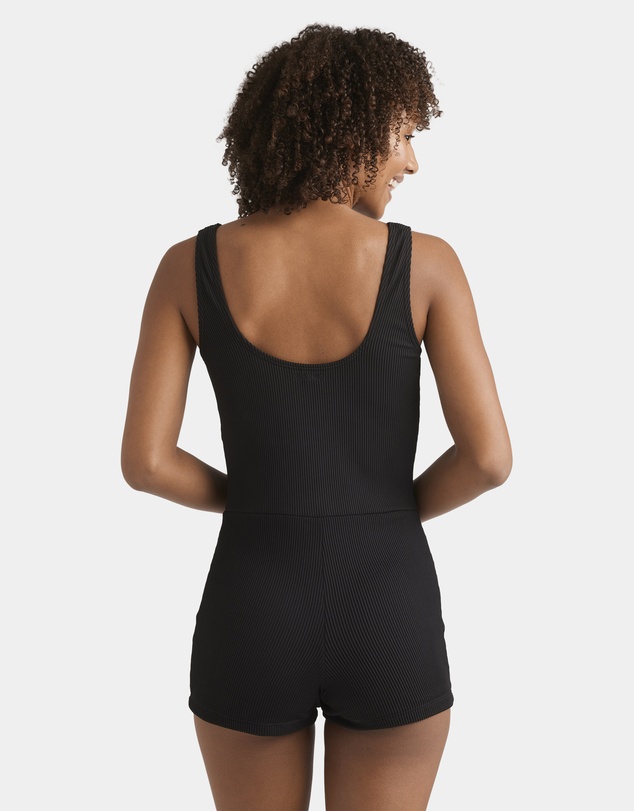 Billabong - Womens Tanlines Retro Surf Bodysuit One Piece Swimsuit