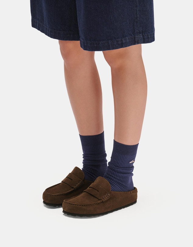 Birkenstock - Naples Wrapped Suede Leather Narrow - Unisex