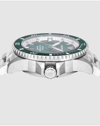 Emporio Armani - Silver Tone Analogue Watch