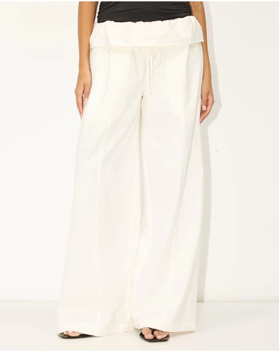 Dazie - Bayside Linen Blend Relaxed Pants