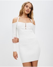 Third Form - Hooked In Knit Halter Mini