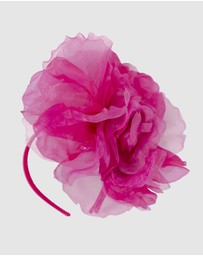 Fillies Collection - Large Fuchsia Flower Fascinator Headband