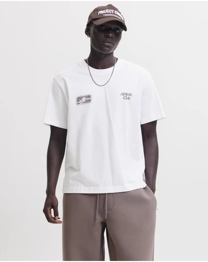 Jack & Jones - Jcolegacy Graphic Back SS Crew Neck Tee