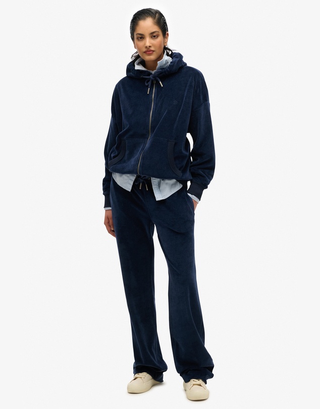 Superdry - Velour Ziphood