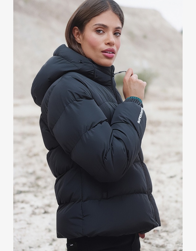 Superdry - Hooded Sports Puffer Jacket