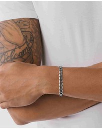 Diesel - Steel Silver-Tone Bracelet