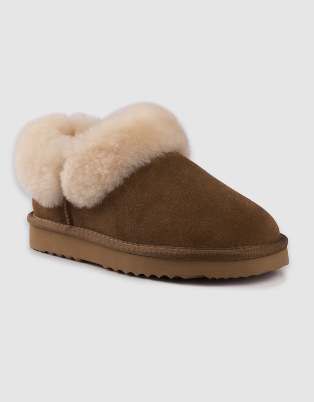 AusWooli Ugg Boots - Coogee Sheepskin Wool Ankle Slippers