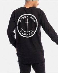 Stock & Co. - Stock & Co Anchor Long Sleeve Tee