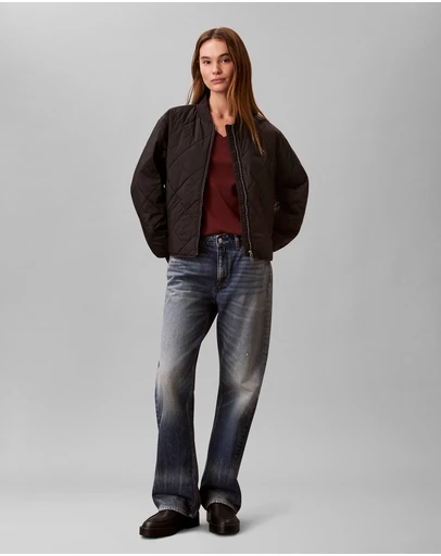 Calvin Klein - Quilted Bomber Jacket