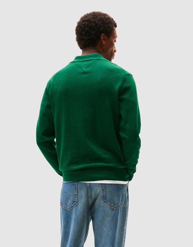 Tommy Hilfiger - Long Sleeve Regular Polo Shirt With Cashmere
