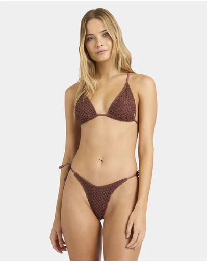 Billabong - Womens Twisted Tides Slide Tall Tri Bikini Top