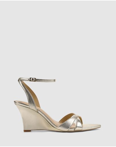 Gold Metallic Leather