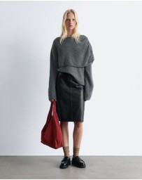 & Other Stories - Knitted Cape Sweater
