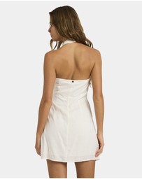 Billabong - Womens Dune Halter Wrap Mini Dress
