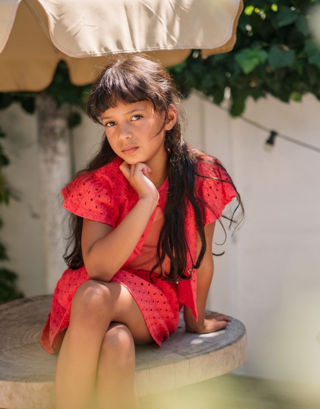 Like FLO - Charlotte Broderie Anglaise Blouse - Kids-Teens