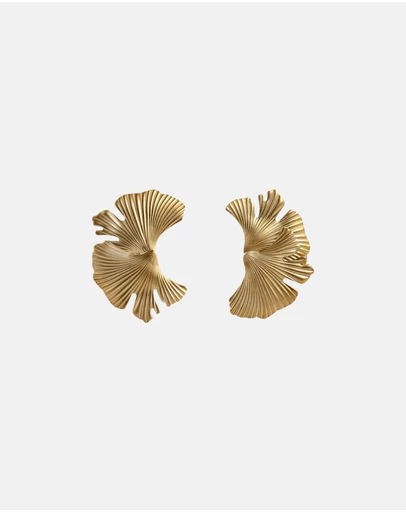 Stephanie Browne - Gingko Earrings