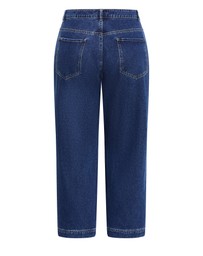 City Chic - Plus size Harley Fit Kenia Straight Jean - mid wash