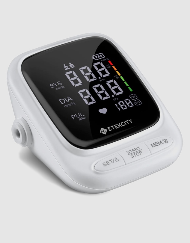 iWorld - Etekcity Smart Blood Pressure Monitor - White